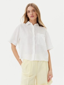 Tommy Hilfiger Koszula WW0WW44720 Biały Relaxed Fit