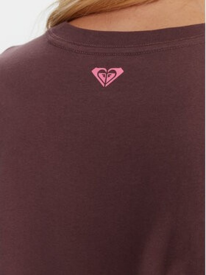 Roxy T-Shirt Hangloose The Sky ERJZT06020 Fioletowy Regular Fit