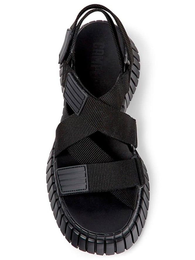 Camper Sandały w kolorze czarnym na obcasie rozmiar: 40