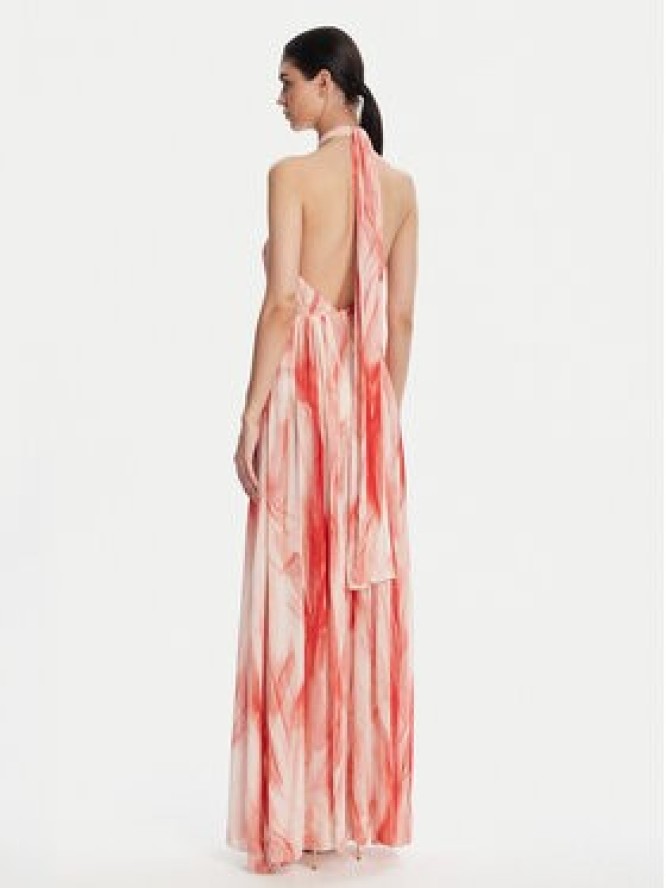 Elisabetta Franchi Sukienka letnia ABR4752E2 CP9 Czerwony Regular Fit