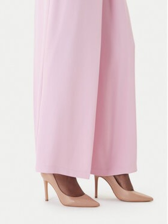 Fracomina Spodnie palazzo FS26SV3007W47601 Różowy Regular Fit