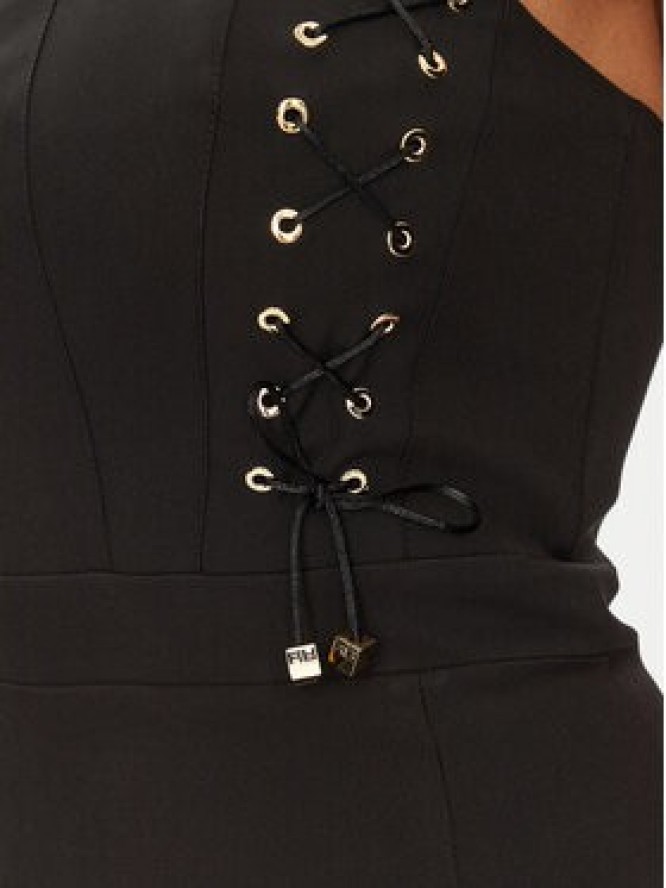 Artigli Sukienka koktajlowa ACAB000923 Czarny Regular Fit