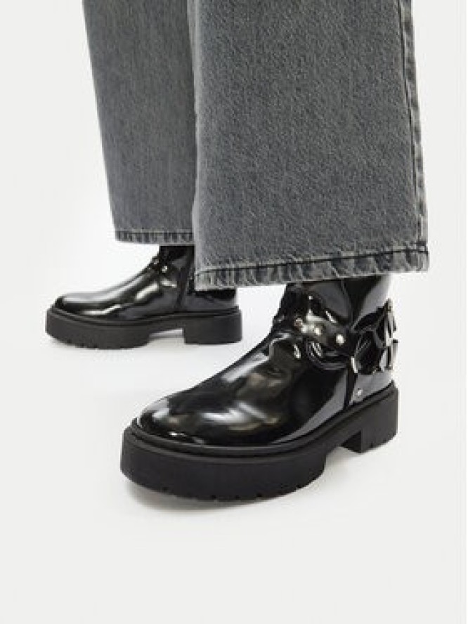 Steve Madden Botki Zwart SM11003405 Czarny