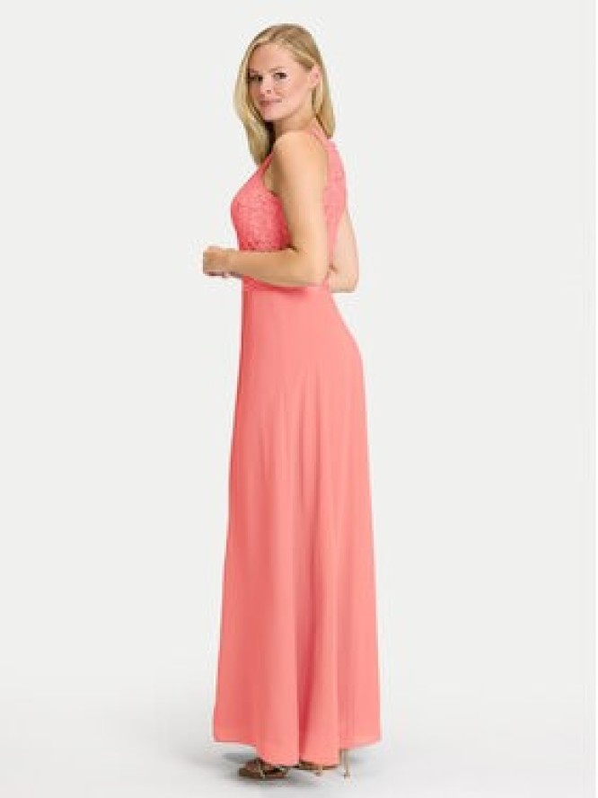 Swing Sukienka wieczorowa 5AI01400 Koralowy Regular Fit