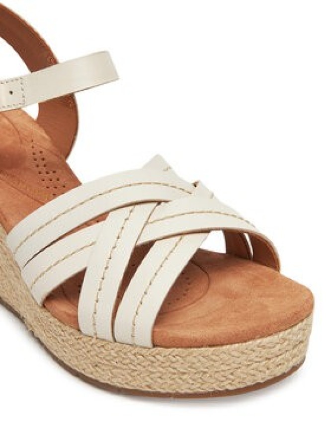 Clarks Espadryle Sabina Strap 26181464 Écru