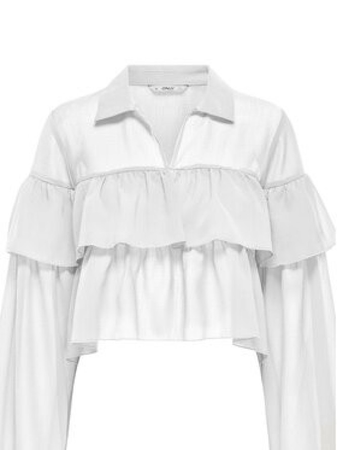 ONLY Bluzka Suzzi 15360661 Biały Regular Fit
