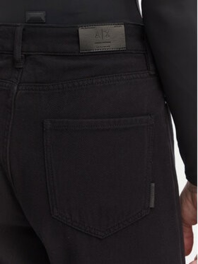 Armani Exchange Jeansy XW000073 AF12858 UC001 Czarny Relaxed Fit