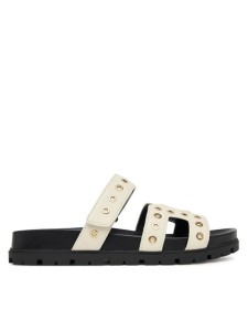 Guess Klapki FLPFAS ELE03 Écru