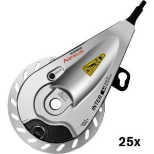 Tarcze rolkowe hamulca Shimano BR-C3000-F OEM, 25 sztuk