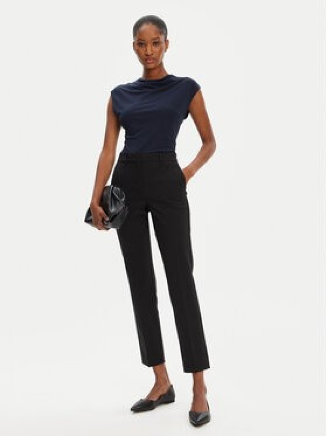 BOSS Bluzka Elamma 50541896 Granatowy Slim Fit