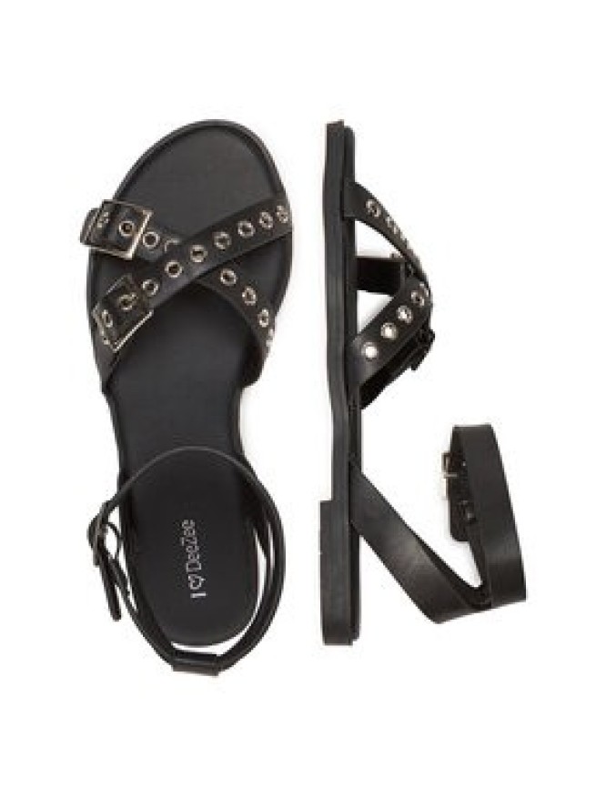 DeeZee Sandały MT3150-25S08 Czarny