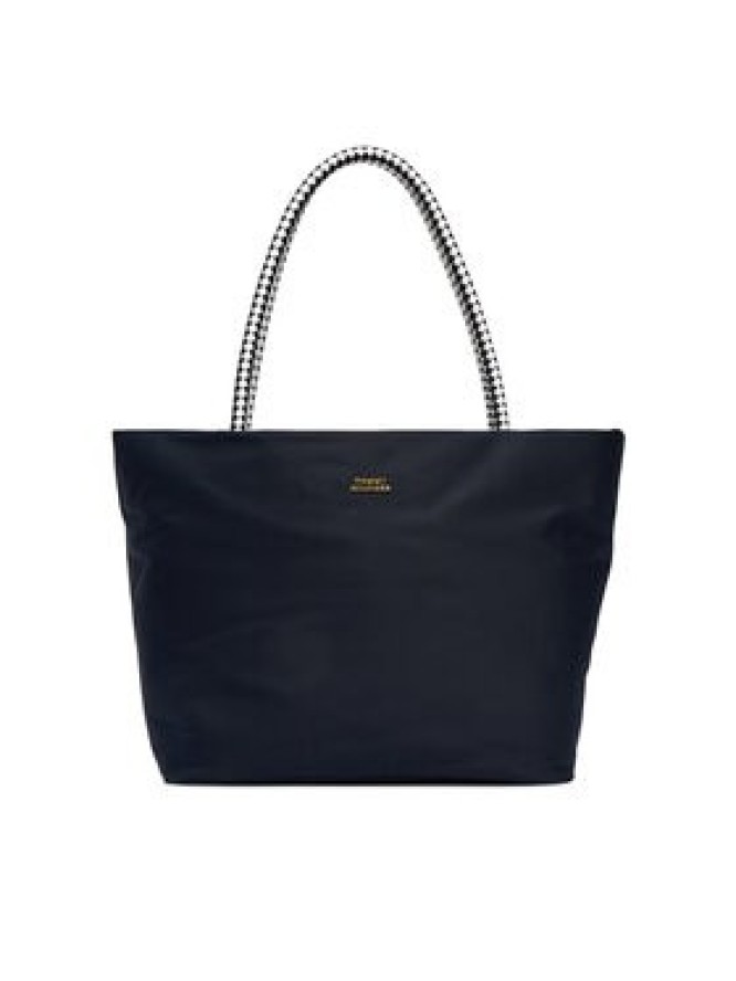 Tommy Hilfiger Torebka Th Marina Hobo/Tote Nylon AW0AW18862 Granatowy