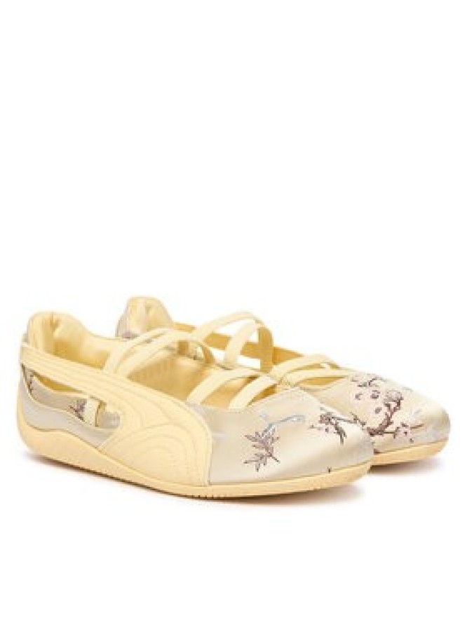 Puma Baleriny Speedcat Ballet Silky 408425 Żółty jasny