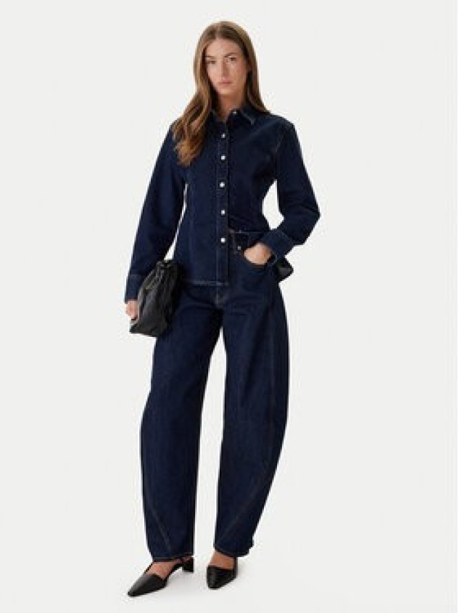 Calvin Klein Jeans Koszula jeansowa LV047E709G Granatowy