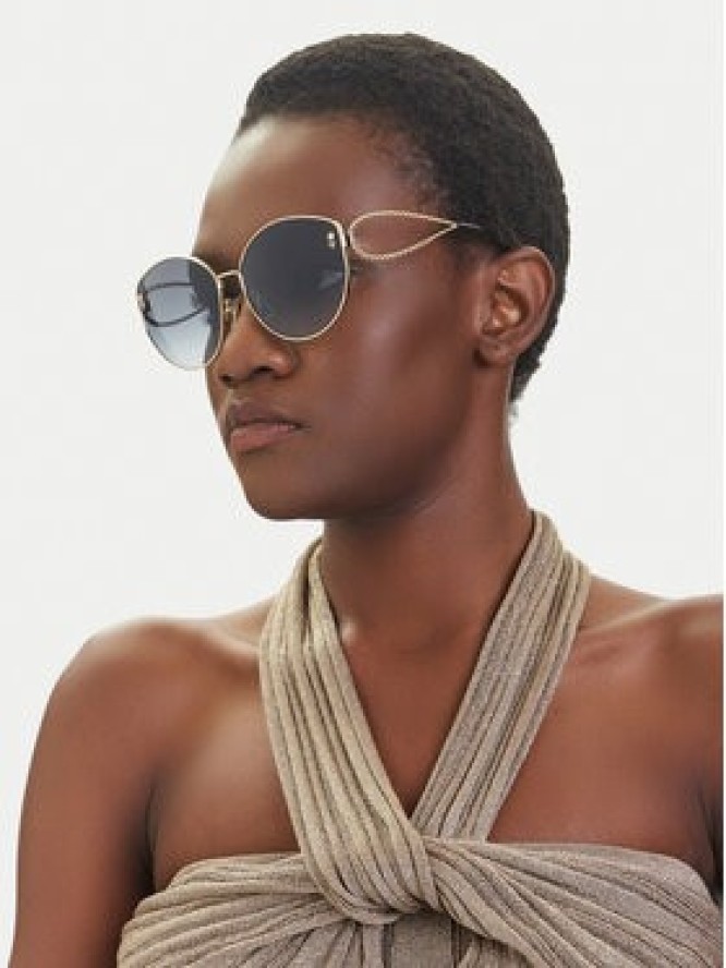 Etro Okulary przeciwsłoneczne 0072/F/S 207872 Złoty