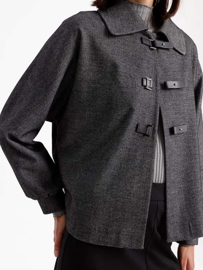 BGN Kurtka koszulowa w kolorze antracytowym rozmiar: 36