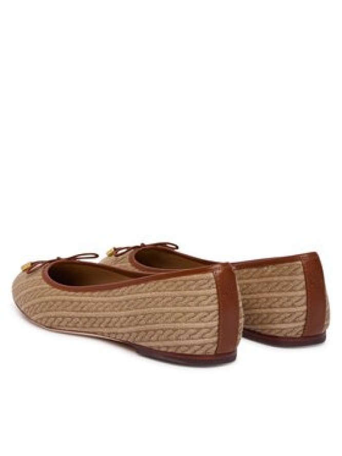 LAUREN RALPH LAUREN Baleriny 802P18430001 Beżowy