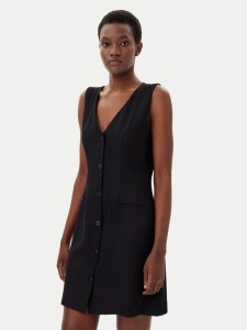 Calvin Klein Jeans Sukienka codzienna J20J225271 Czarny Regular Fit