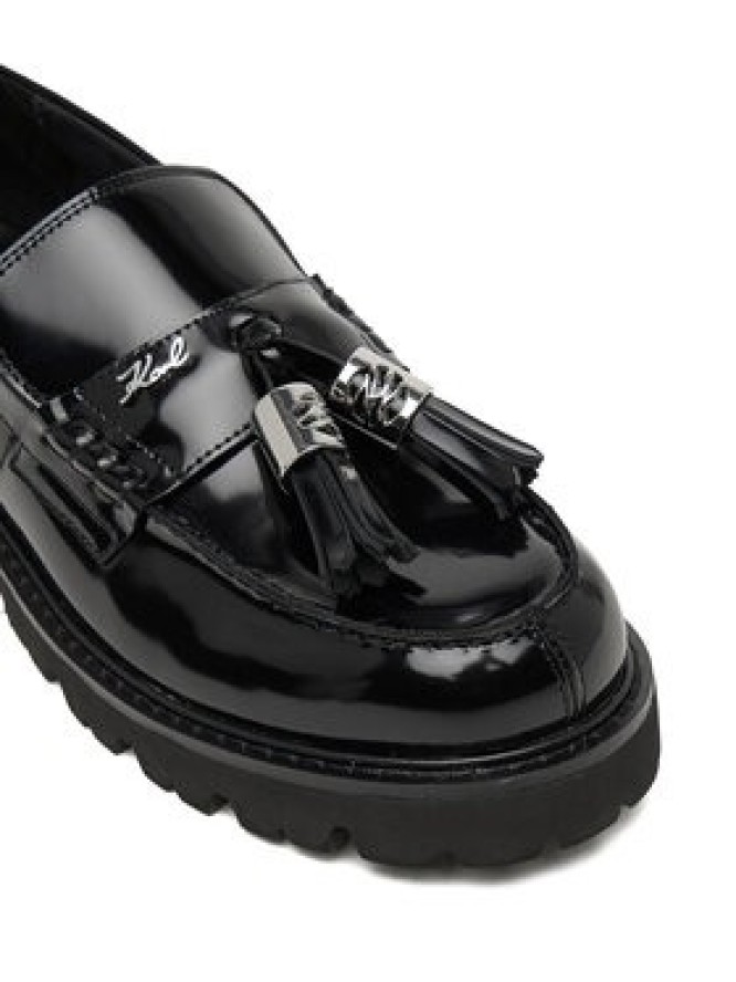 KARL LAGERFELD Loafersy Lowell KL42225 Czarny