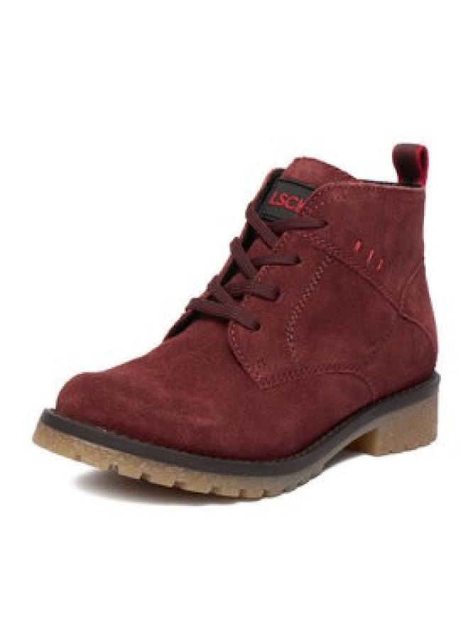 Lasocki Trzewiki CEO-WI16-GIRO-08 Bordowy