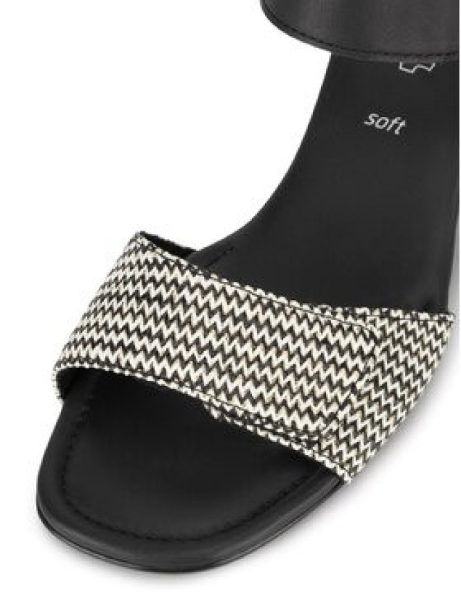 Remonte Sandały D1K51-03 Czarny