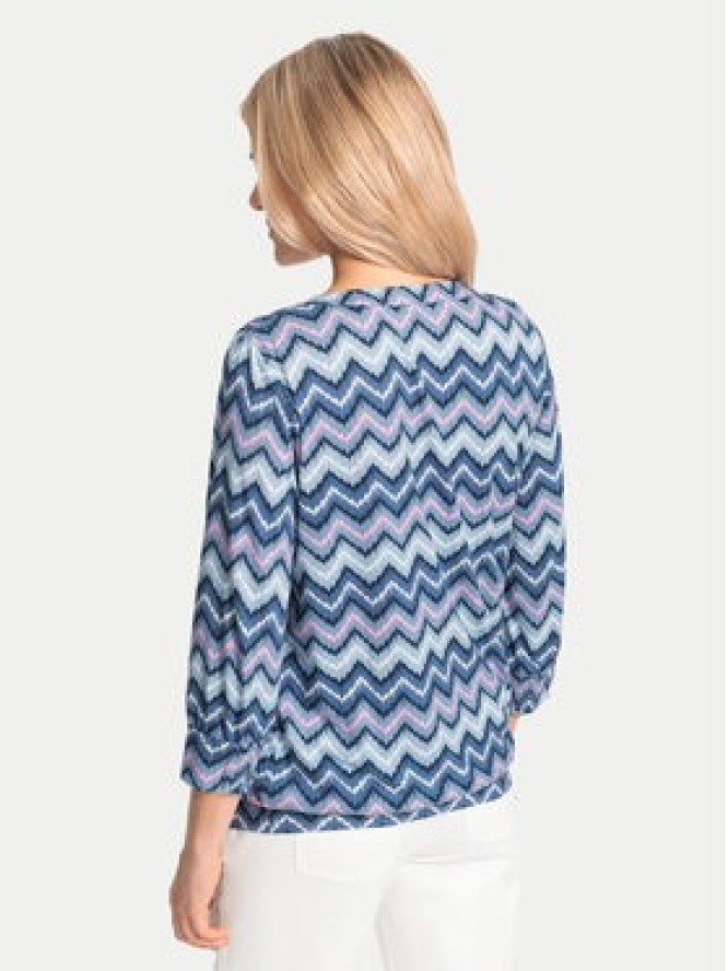 Olsen Bluzka 11105043 Niebieski Regular Fit