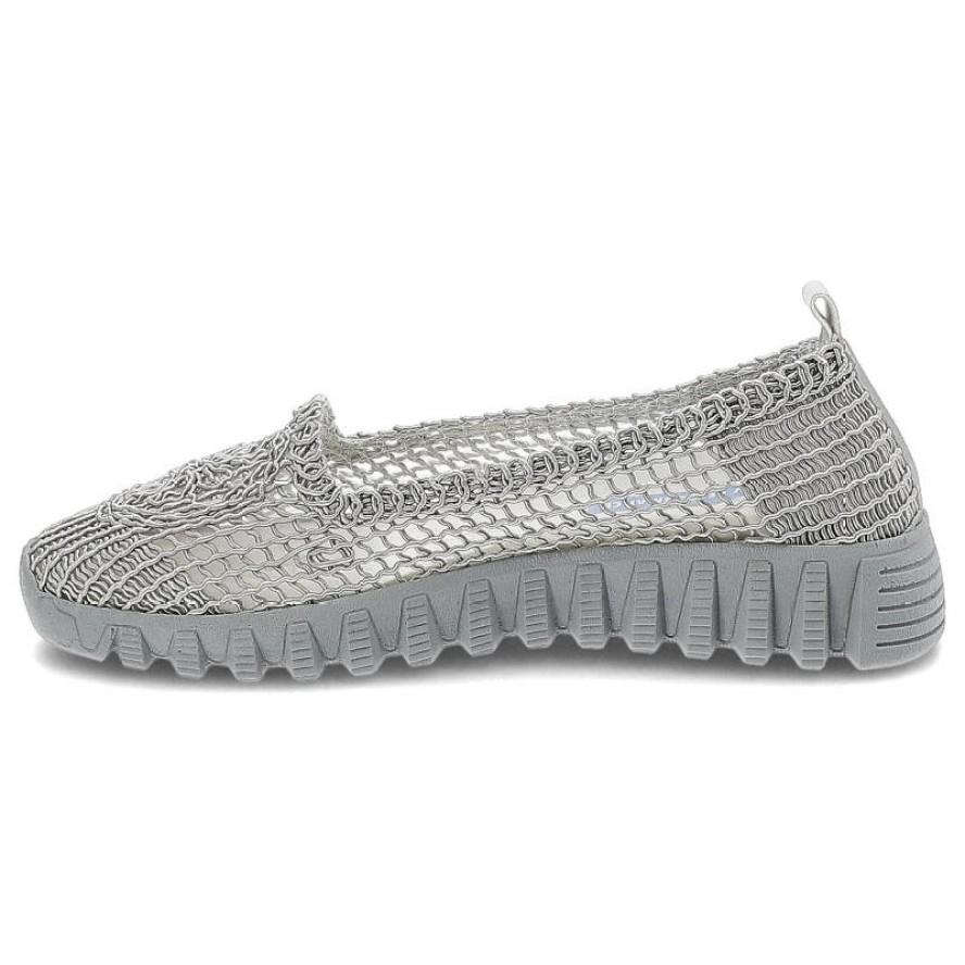 Szare Półbuty New Performance Damskie Wygodne Obuwie