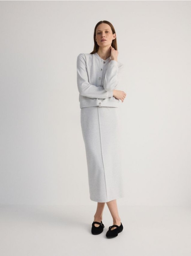 Bluza bomberka - jasnoszary