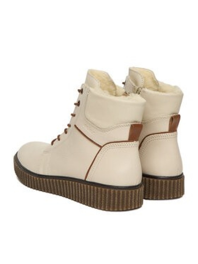 Rieker Trzewiki Y4303-80 Écru