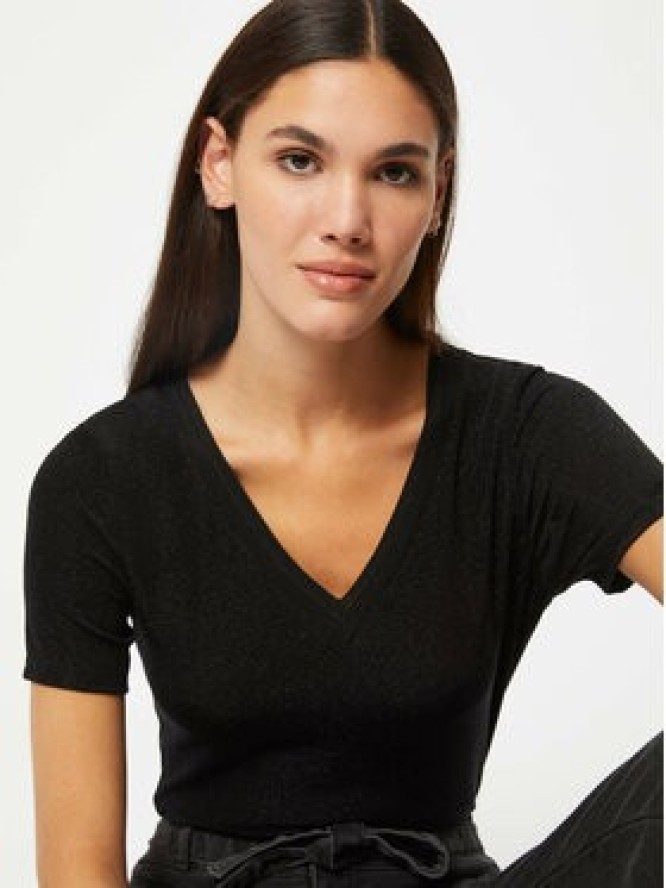 Morgan Bluzka 212-DIWI Czarny Regular Fit