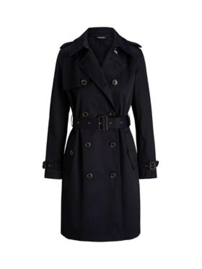 LAUREN RALPH LAUREN Trencz 297967122003 Granatowy Regular Fit