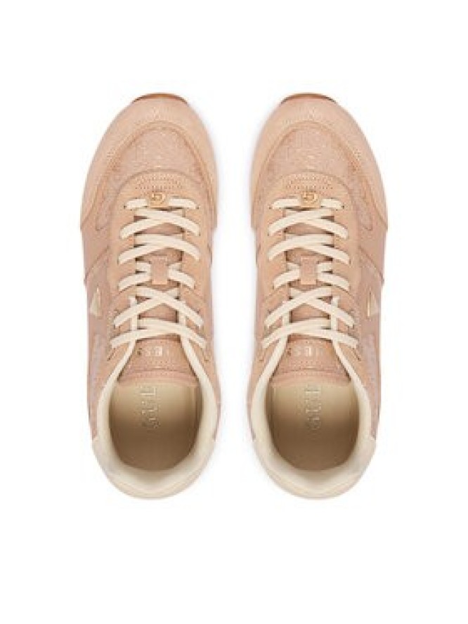 Guess Sneakersy FLTTYR SUE12 Beżowy jasny