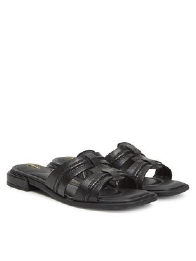 Clarks Klapki Ariany Mule 26181234 Czarny