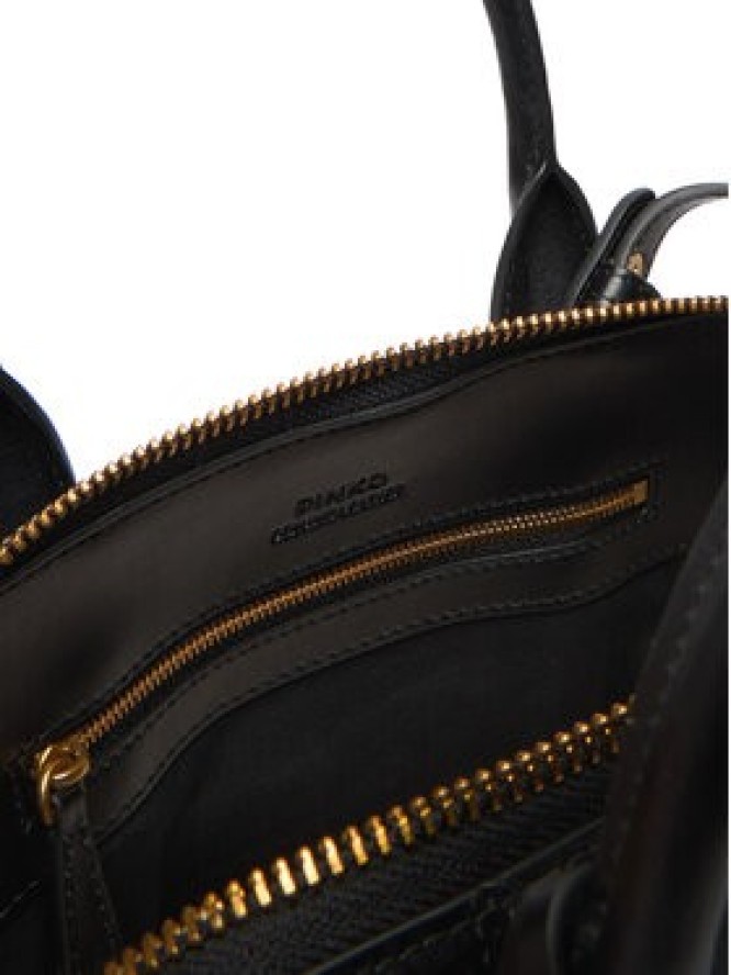 PINKO Torebka Bowling Bag Medium AI 25-26 PLTT 105906 A0QO Czarny