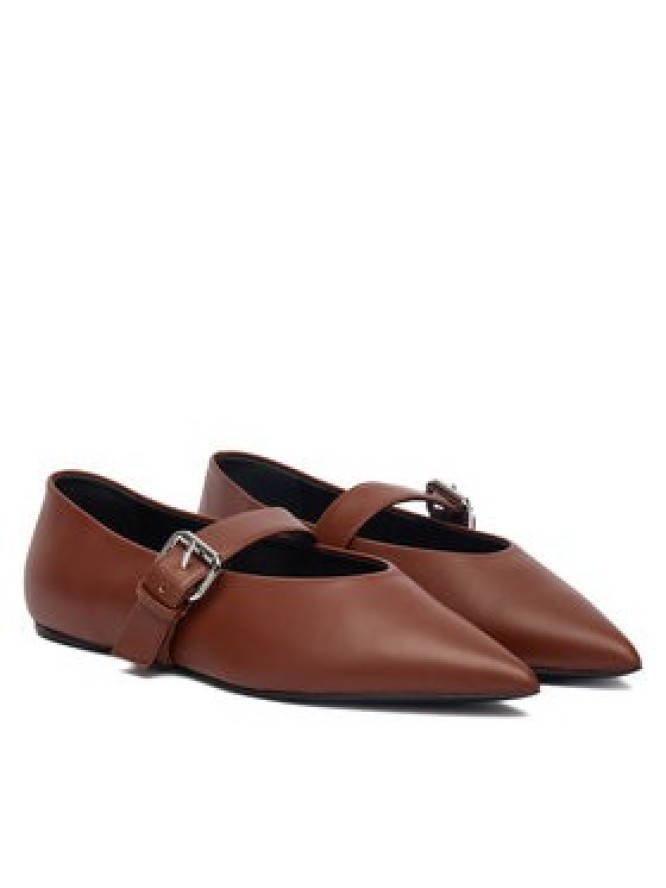 Weekend Max Mara Baleriny 2615521054650 Brązowy