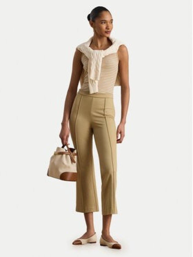 LAUREN RALPH LAUREN Spodnie materiałowe 200P09085002 Beżowy Slim Fit