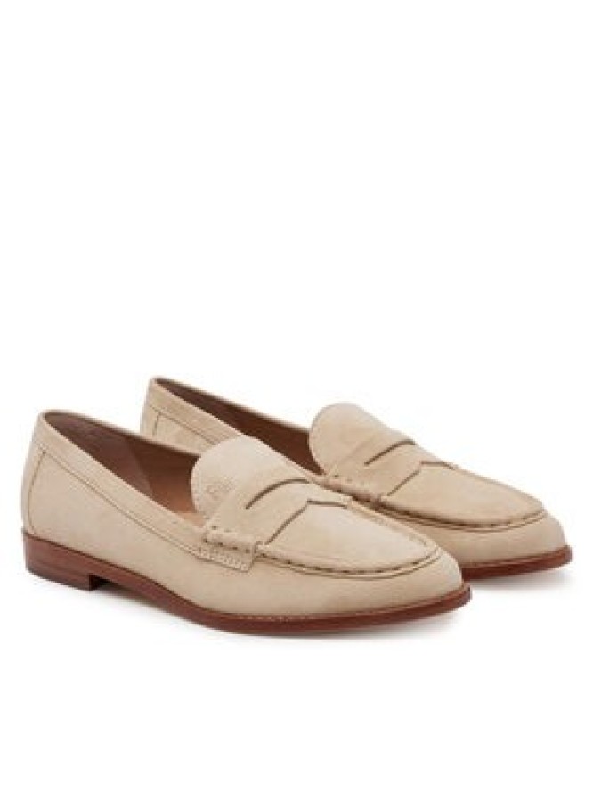 LAUREN RALPH LAUREN Mokasyny Wynnie 802970584001 Beżowy