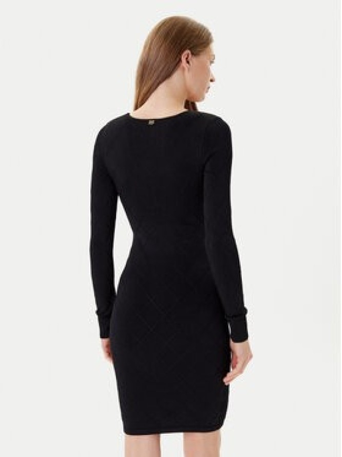 Marciano Guess Sukienka dzianinowa 5YGK23 5036Z Czarny Slim Fit
