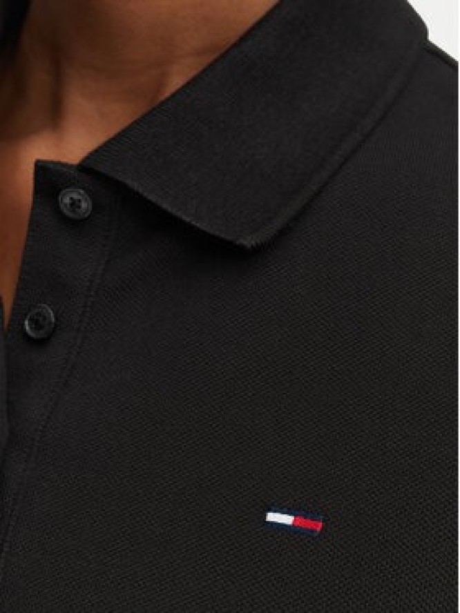 Tommy Jeans Polo Essential DW0DW22820 Czarny Regular Fit