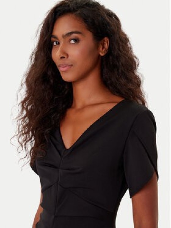 Rinascimento Sukienka koktajlowa CFC0125338003 Czarny Slim Fit