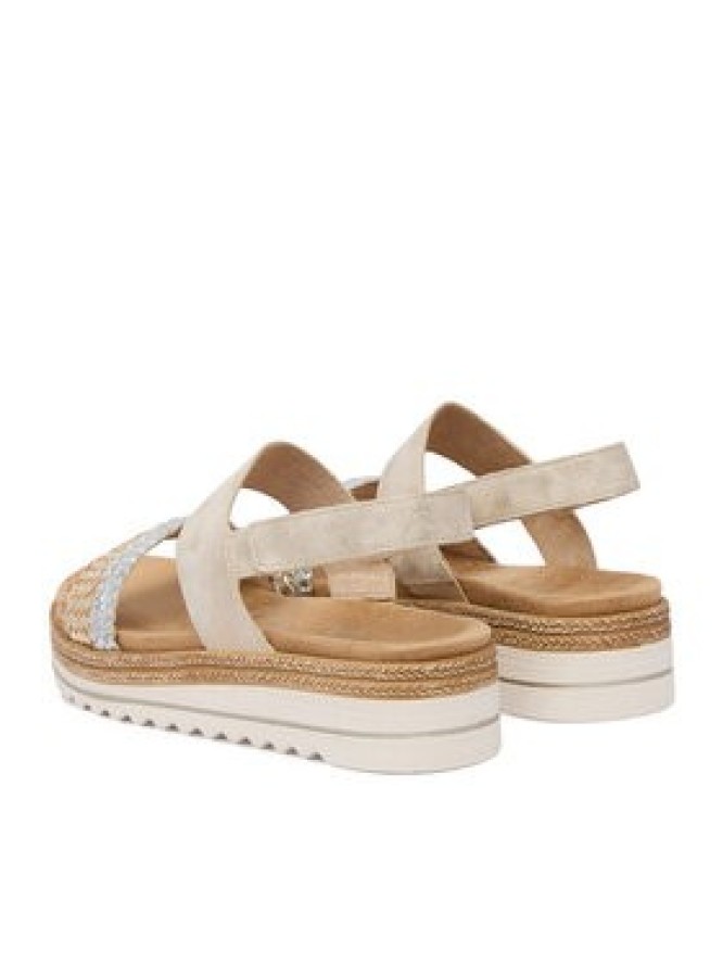 Remonte Sandały CEO-D0Q56-90 Złoty