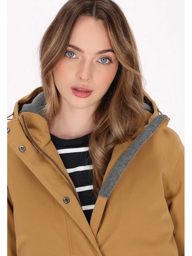 Schmuddelwedda Parka w kolorze jasnobrązowym rozmiar: L