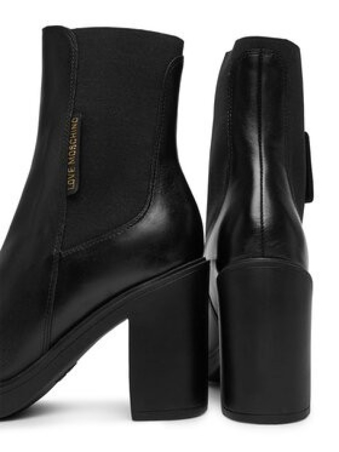 LOVE MOSCHINO Botki JA2413AG0NIA0000 Czarny