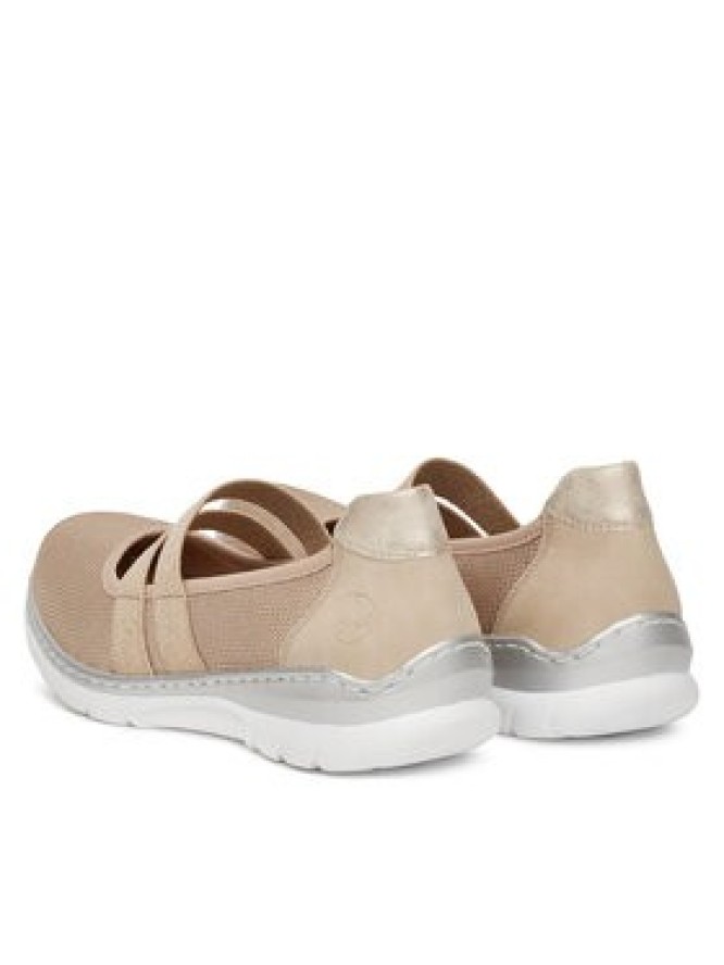 Rieker Półbuty L3281-62 Beżowy