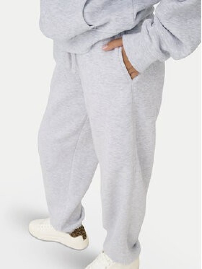 ONLY Spodnie dresowe Best 15357504 Szary Wide Leg