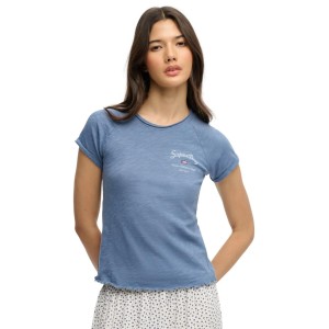 Koszulka damska Superdry Graphique Slub Athletic Essentials