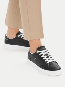 Tommy Hilfiger Sneakersy Th Chic Cupsole FW0FW09106 Czarny