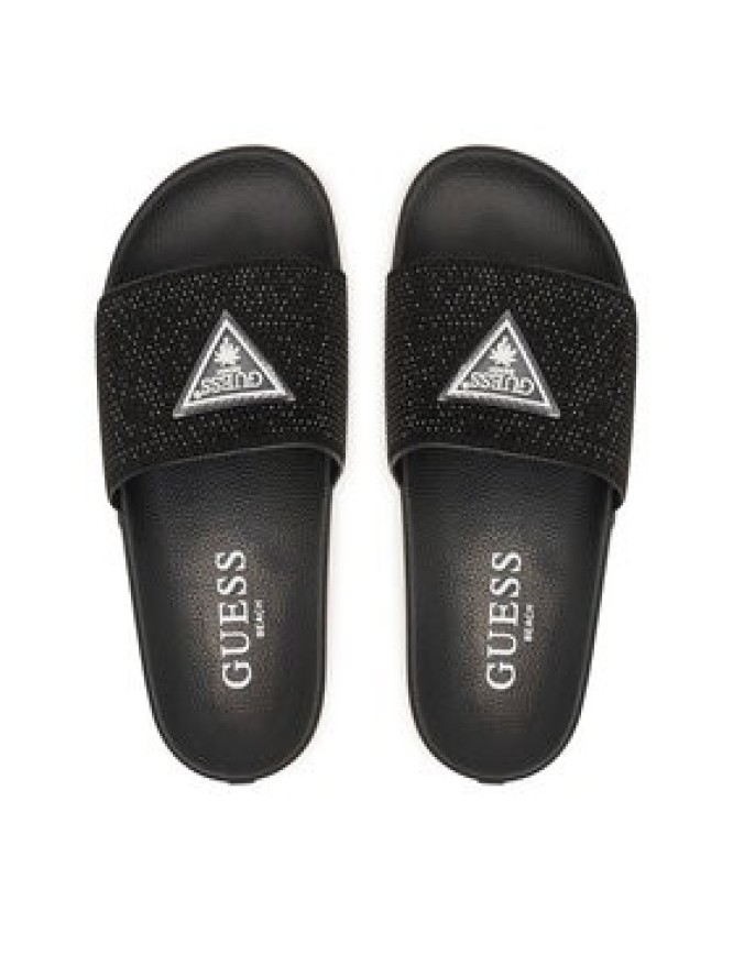 Guess Klapki E6GZ16 BB00F Czarny