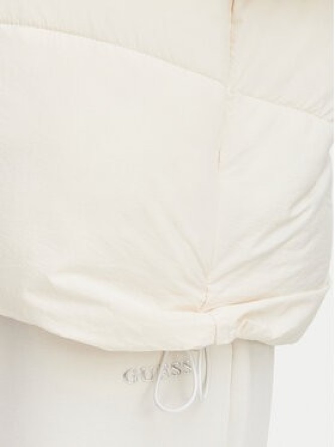 Guess Kurtka zimowa V4YL03 WFUD0 Kremowy Regular Fit