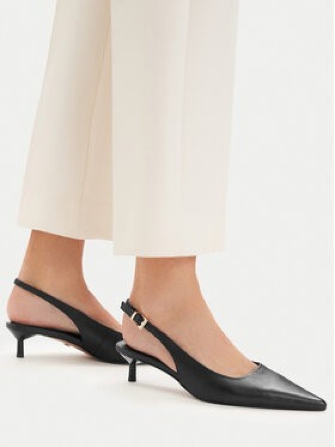 GINO ROSSI Czółenka EO-LT765-91 Czarny